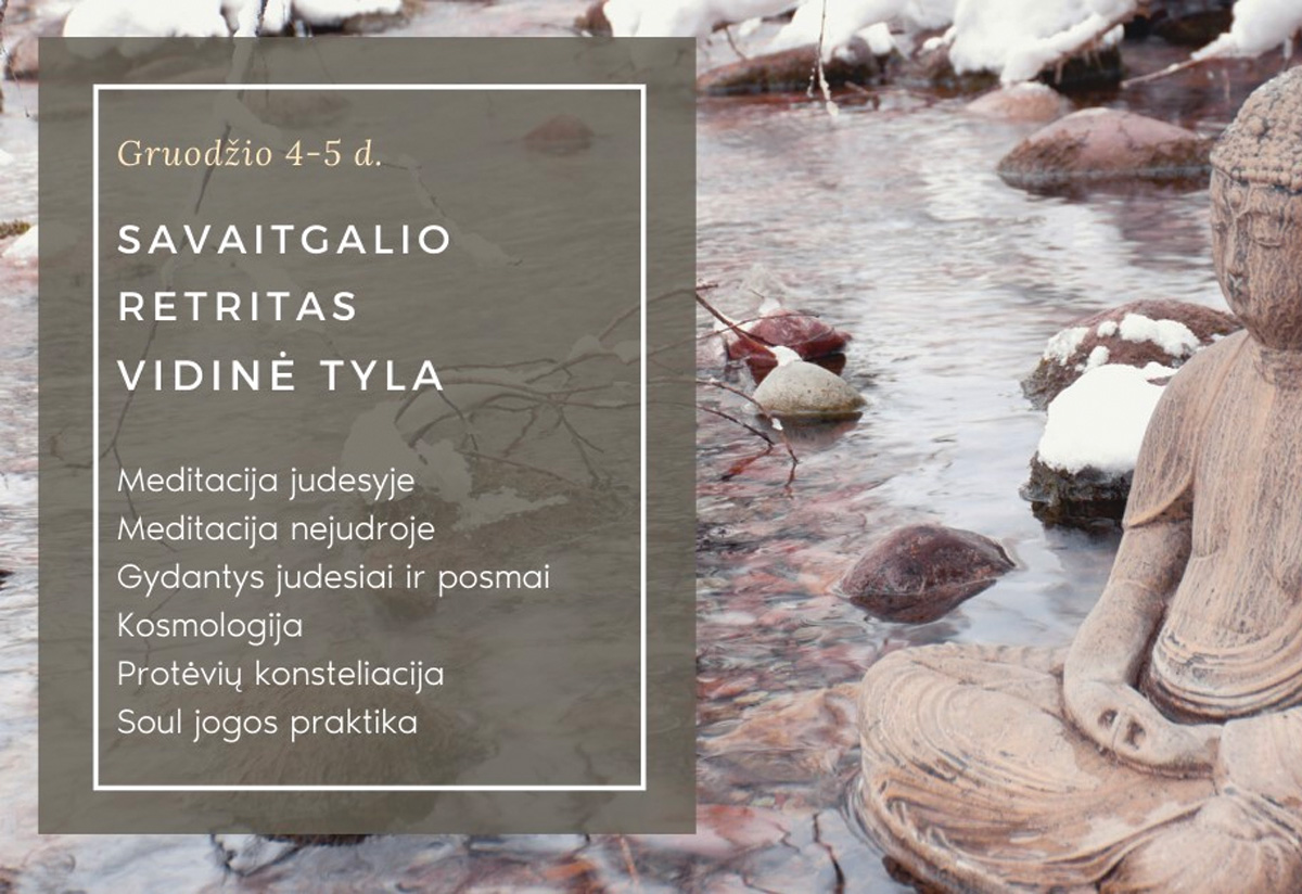 Savaitgalio retritas „Vidinė tyla”
